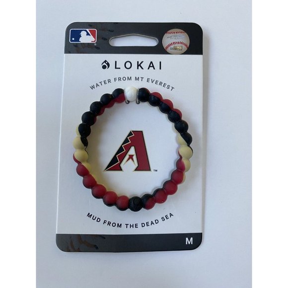 BRAND NEW Lokai Arizona Diamondback Bracelet MLB Collection Size Medium 6.5" - Picture 1 of 2